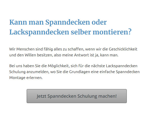 Lackspanndecken montieren aus 97753 Karlstadt 