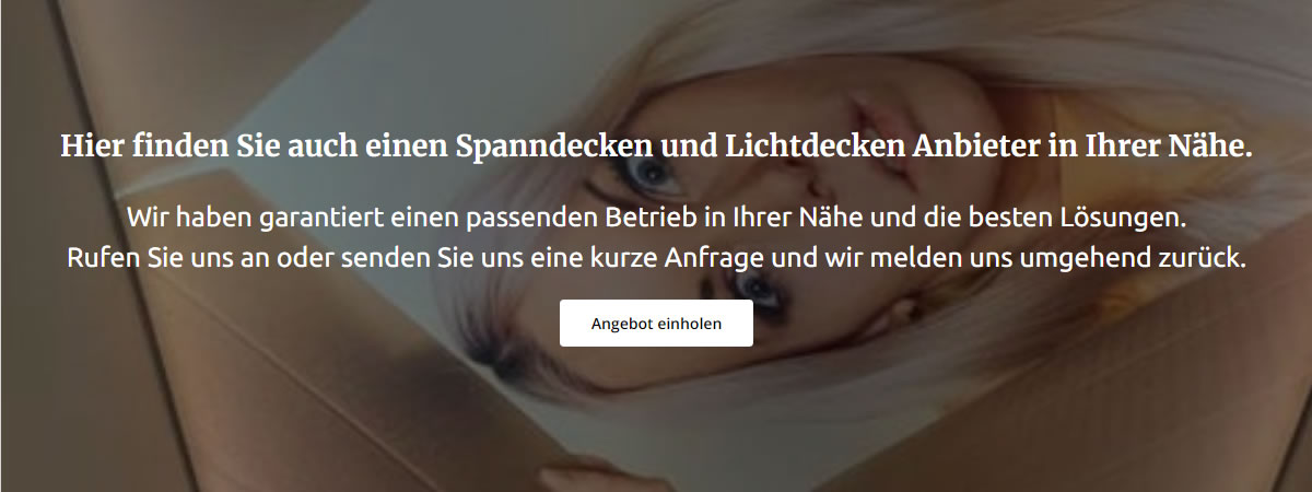 Spanndecken Lichtdecken Anbieter aus  Oschatz